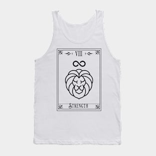 Strength Tarot Card Tank Top